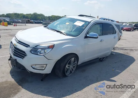 2016 Chevrolet Equinox Ltz from USA, damaged, VIN 2GNALDEK7G6349825